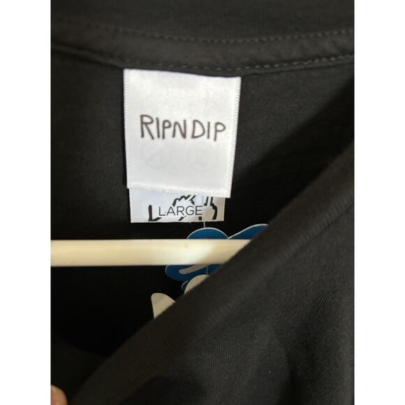 SUPERSTAR CROPPED BABY TEE (BLACK) LARGE - Picture 4 of 6